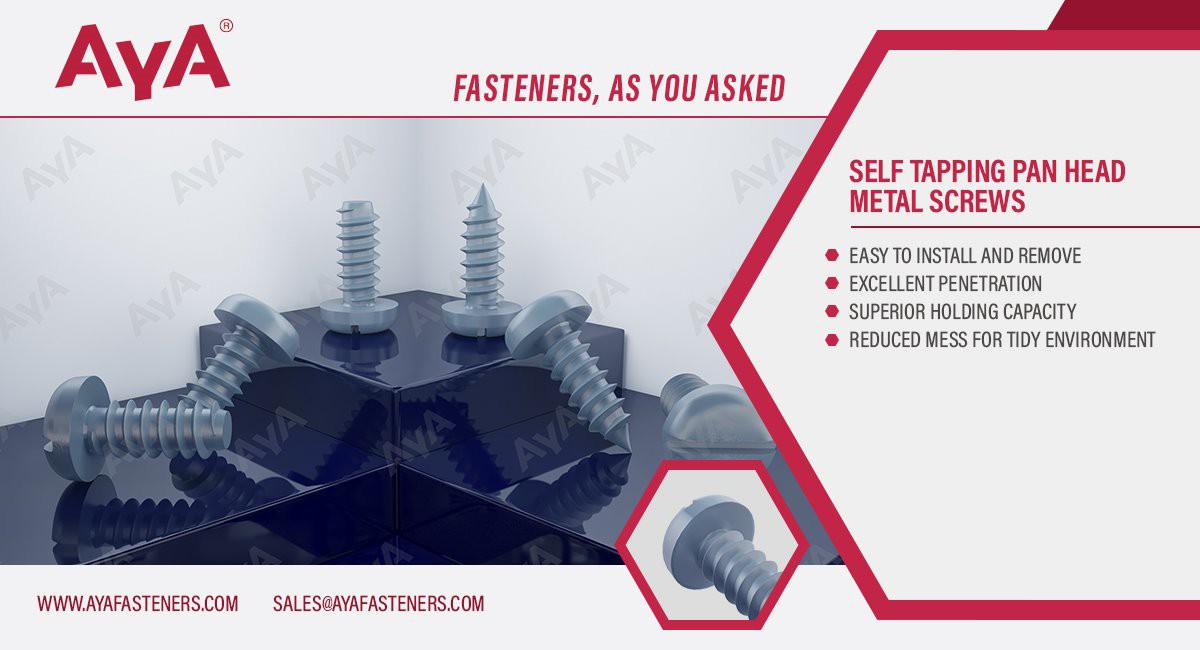 Self Tapping Pan Head Metal Screws-advantages