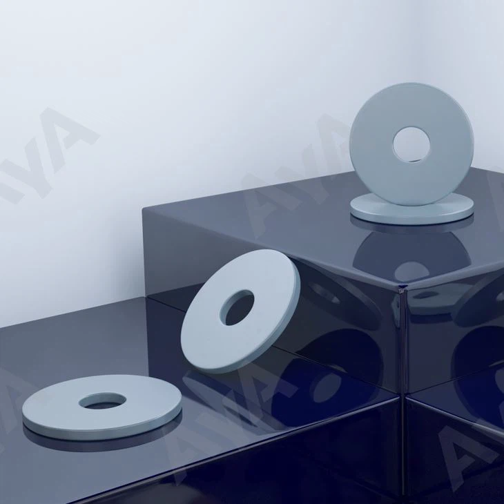 Groot plat metaalwassers